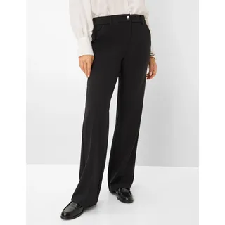 Brax Maine Bundfaltenhose Schwarz 46