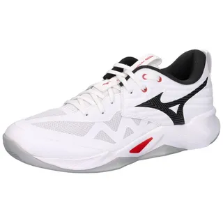 Mizuno Wave Momentum Pro Volleyballschuhe 59 - white/black/fiery red 42.5 EU