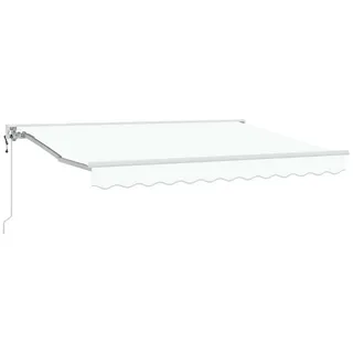 vidaXL Markise 3 x 2,5 m weiß