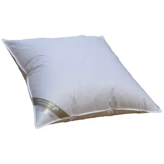 Betten Hofmann Daunenkissen Betten Hofmann Kopfkissen 80x80cm Daunenkissen prall 100% Daunen 850g, Füllung: 100% Daunen, Bezug: 100% Baumwolle, Seitenschläfer, Rückenschläfer, weich und kuschelig, mit viel Volumen, made in Germany weiß