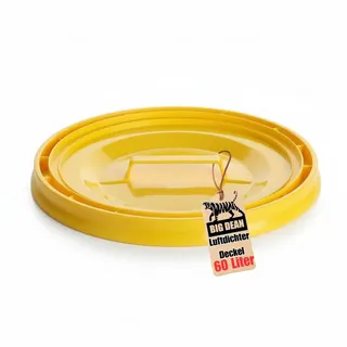 BigDean Mülltonne 60 l Gelb