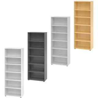 bümö Aktenregal 80 x 30 x 120 braun