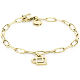 Liebeskind Berlin Keep Lovin' Armband Edelstahl goldfarben LJ-1402-B-20