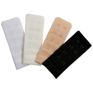 Miss Perfect BH-Verlängerung 50540-63, Bra Back Extender Set – BH-Verlängerung für perfekte Passform 2 Haken (3.0 cm breit)