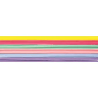 GLOREX Verzierwachs-Streifen, Pastell, 28 x 5.6 x 0.4 cm, 6 8617 201