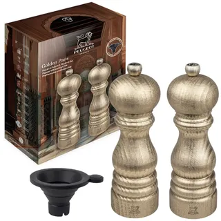Peugeot Golden Paris Pfeffermühle 18 cm Gold befüllt