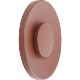LUCANDE Außenwandleuchte Aluminium 23,7 cm 1-flammig braun