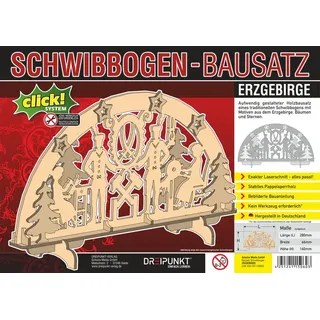 Dreipunkt Verlag Bausatz Schwibbogen Erzgebirge