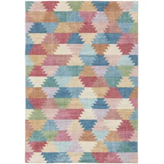 benuta pop Mara Teppich 200 x 300 cm Pink/Mehrfarbig