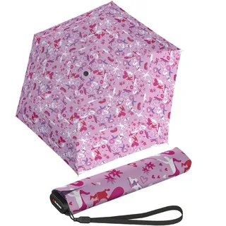 Knirps Taschenschirm Ultra US.050 Slim Manual – Ultra leicht und flach – Sturmfest - 90 cm