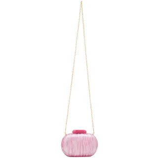 NAEMI Clutch pink / rosa / wollweiß