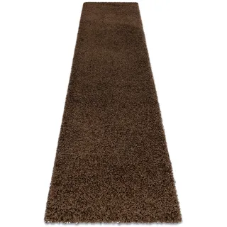 RugsX Soffi Teppichläufer 80 x 300 cm Braun