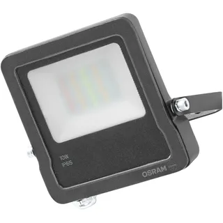 Osram LED Fluter Aluminium 10 W 8000 lm inkl. RGBW schwarz