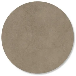 Lind DNA LINDDNA Untersetzer Nupo Circle Leder Grau