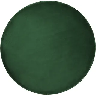 Beliani Gesi II Kurzflorteppich 140 x 140 cm Grün