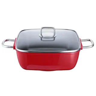Schulte-Ufer Gloria Schmortopf 28 x 28 cm rot