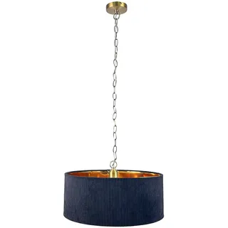 Relaxdays 1-flg. E27 40 cm schwarz/bronze