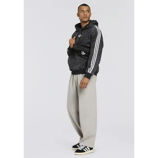 Sporthose ADIDAS ORIGINALS "ESS OPEN PT", Herren, Gr. XXL, N-Gr, grau (medium grau heather, weiß, normal, gr.), Obermaterial: 70% Baumwolle, 30% Polyester, Hosen Sporthose
