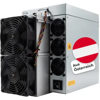21energy Bitmain Antminer S21 Bitcoin Miner 2.642 W | 151 TH/s | Krypto/ASIC Miner | Braiins OS mit Autotuning für mehr Effizienz 17,8 J/TH | inkl. Netzteil & Stromkabel | BTC Miner