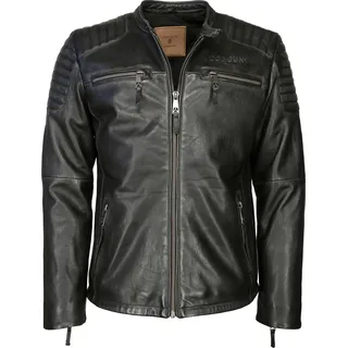 Top Gun Stilo, Lederjacke - Vintage Schwarz - L