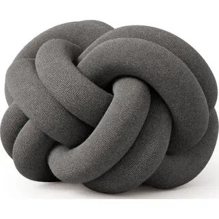 Design House Stockholm Knot Kissen 30 x 30 cm Grau