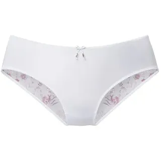 LASCANA Tanga 48/50 rosa/weiß