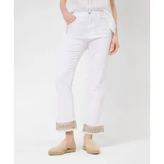 5-Pocket-Jeans BRAX "Style MARY S" Gr. 38K (19), Kurzgrößen, weiß Damen Jeans 5-Pocket-Jeans