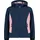 Kid G Jacket Fix Hood Blau 116
