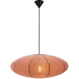 Nordlux Villo 1-flg. 60 cm oval braun Papier