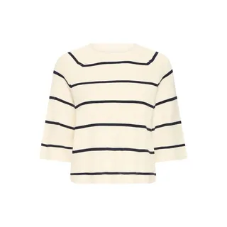 ICHI Strickpullover IHBOSTON Weiß L