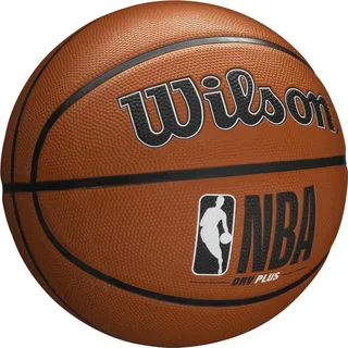 Wilson Basketball Silber/Braun 6