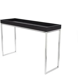 Konsolentisch Pizzo Kurz Edelstahl Wenge
