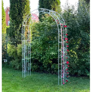 DanDiBo Ambiente Rosenbogen 140 x 0 x 0 cm Rosa/Silber