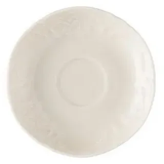 Rosenthal Untertasse Rosenthal Sanssouci Elfenbein Espressotasse, Porzellan weiß