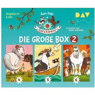 Der Audio Verlag GmbH Die Haferhorde - Die große Box 2 (Teil 4-6) von Suza Kolb / Der Audio Verlag GmbH / CD