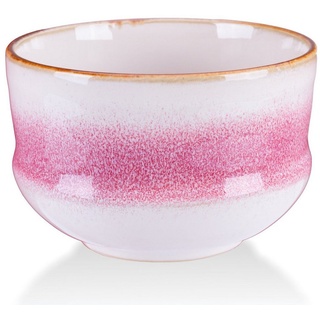 Goodwei Teeschale Matcha-Schale "Kiku", 300 ml, Keramik rosa