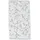 Les Fleurs Handtuch 55 x 100 cm weiß