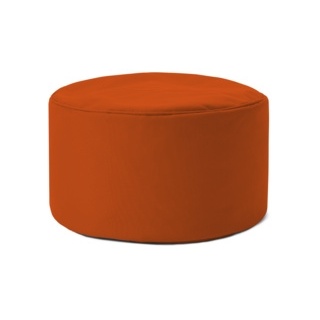 Lumaland Sitzhocker Pouf 50l - 25 x 45 cm - Indoor Outdoor - Orange