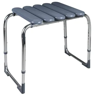 RIDDER Bad-Hocker Pro Duschhocker höhenverstellbar zementgrau