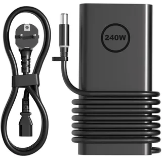 240W Slim Ladegerät Ladekabel Netzteil für Dell Precision 7780 7680 7770 | Dell Precision 7760 7550 7560 3260 G3 G5 G7 G16 G15 3500 5500 7500 7620 7790 Alienware x17 x16 x15 M17 M17x M15 M14x