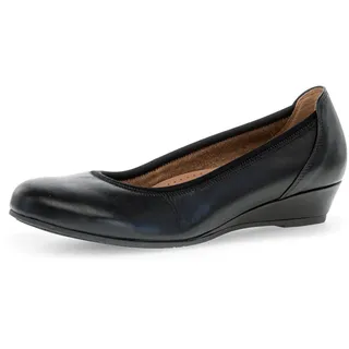 Gabor KRETA Keilpumps Leder Schwarz 37