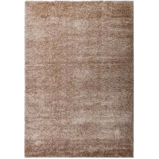 Home Deluxe Sofi Hochflorteppich 180 x 120 cm Braun