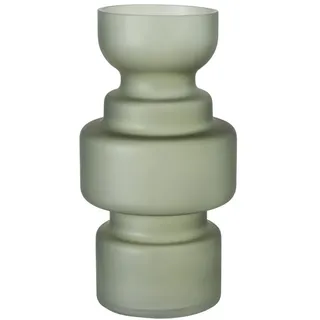 Boltze 2019117 Bodena Vase dunkelgrün 30 cm (1 Stück)