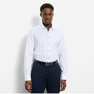 Olymp Herren Businesshemd Schlank 215214 | Hemd, Manschette, Body Fit, 97%Baumwolle/3%Elastolefin - 44