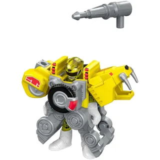 Imaginext DRY97 Power Rangers Battle Armor Yellow Ranger Figur