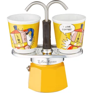 Bialetti Mini Express Lichtenstein gelb