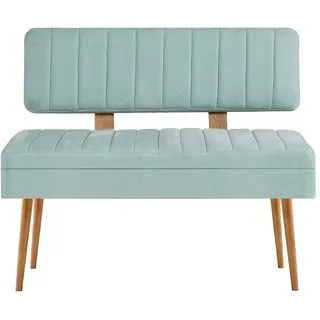 Evila Aufbewahrungsbank in Walnuss - (B)110 x (H)85 x (T)40 cm