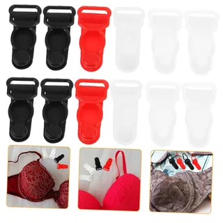LRXIYODE Kunststoff Strumpfhalter Verstellbare Rutschfeste Strumpfbandschnallen 80 Stück Strapse für Damen Praktisches Strumpfhalter Zubehör für Vielseitige Anwendung