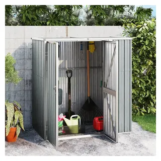 vidaXL Geräteschrank 1,6 x 0,9 m Grau