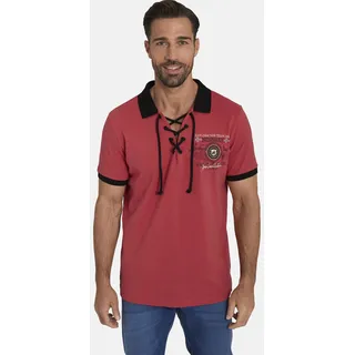 Jan Vanderstorm Poloshirt hellrot 4XL